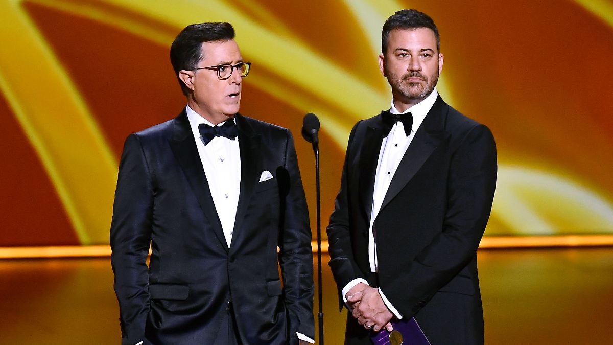 Zu Gast bei Stephen Colbert: Jimmy Kimmel: Suspendierung war "emotionale Achterfahrt"