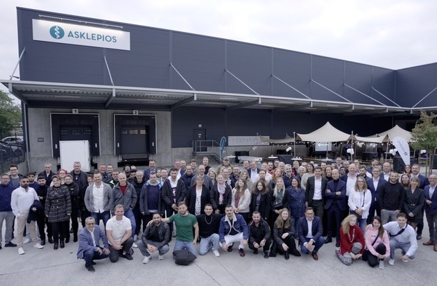 Asklepios eröffnet neuen Logistik-Hub in Frankfurt am Main