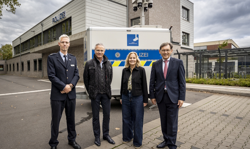 Videobeobachtung am Buschmannshof: Mobile Anlage ergänzt das Sicherheitskonzept von Polizei und Stadt Herne