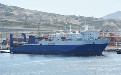 Die Fähre "Kaunas" von DFDS fuhr früher die Route Kiel-Klaipeda. Jetzt ist sie im Fährdienst zwischen Marokko und Spanien unterwegs.