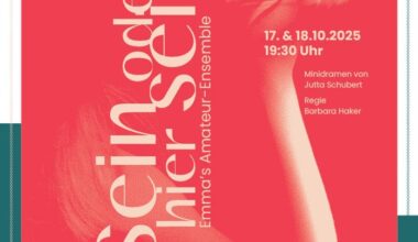 Mini-Momente mit Maxi-Wirkung – „Sein oder hier sein“ in der Theaterwerkstatt Emma - sensor Magazin - Wiesbaden