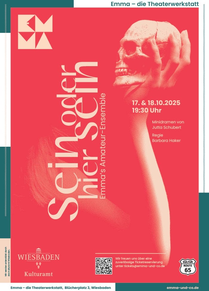 Mini-Momente mit Maxi-Wirkung – „Sein oder hier sein“ in der Theaterwerkstatt Emma - sensor Magazin - Wiesbaden