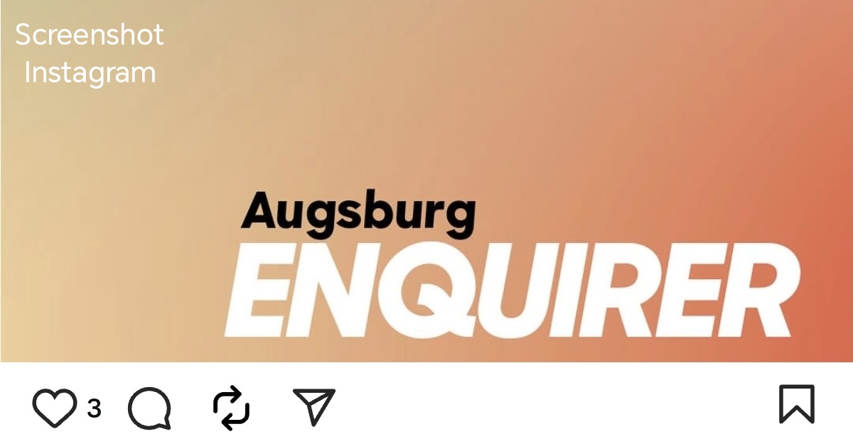 Wer verbirgt sich hinter dem "Augsburg ENQUIRER?"