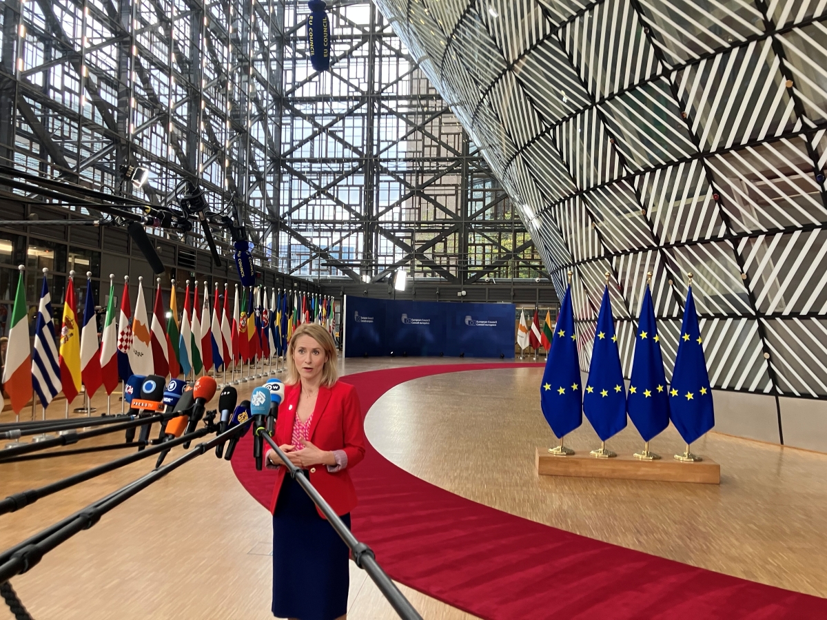 EU-Staats- und Regierungschefs begrüßen US-Sanktionen gegen Russland
