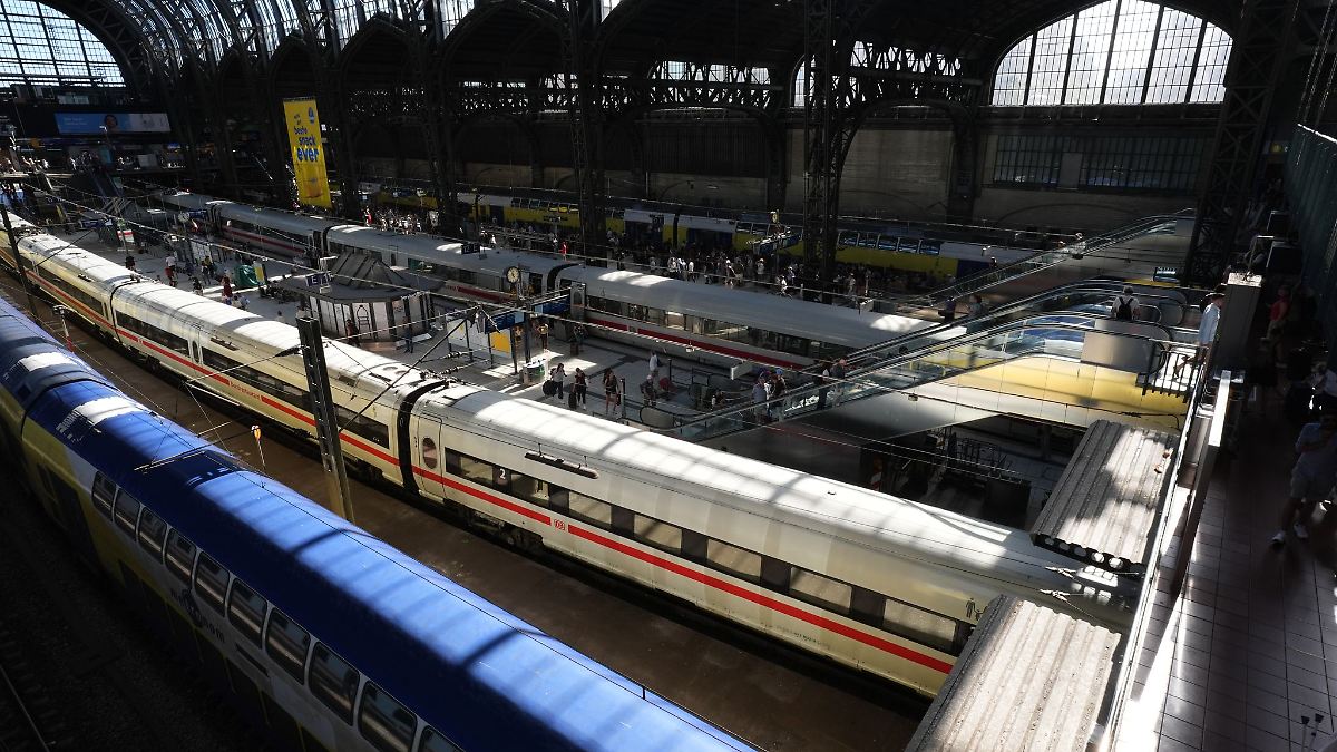Hamburg & Schleswig-Holstein: Flaschensammler stoppt abfahrenden Zug mit Notbremse