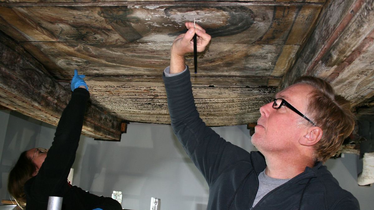 Niedersachsen & Bremen: Fast 500 Jahre altes Deckengemälde in Supermarkt entdeckt