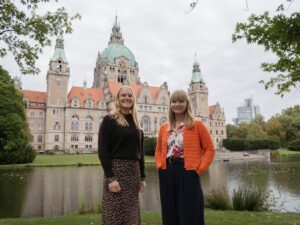 Die Mitarbeiterinnen des Innenstadtmanagement Hannover