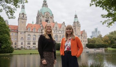 Die Mitarbeiterinnen des Innenstadtmanagement Hannover