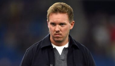 "Nein, wo steht das?": Bundestrainer Julian Nagelsmann widerspricht Reporterin bei einer Nachfrage zu seiner Aufstellung deutlich