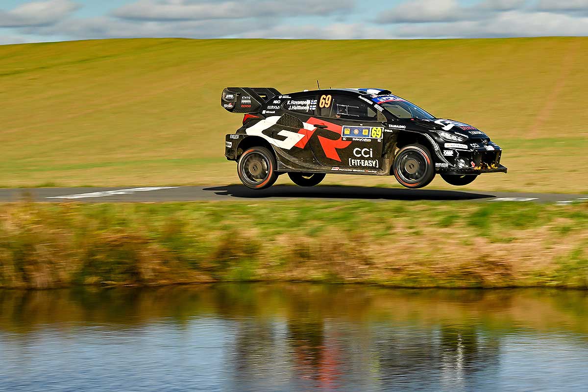 Central European Rallye: Rovanperä führt