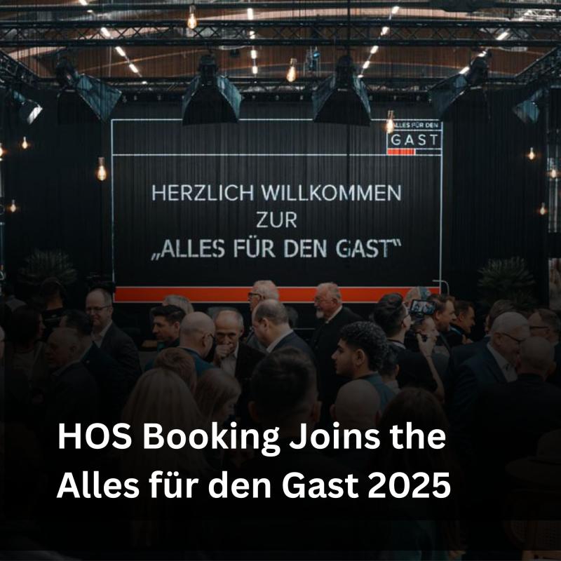 HOS Booking Joins the Alles fu?r den Gast 2025
