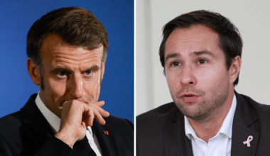 „Es gibt ein Bruch mit Macrons Person, seinem Stil und seiner Persönlichkeit“, so Alexandre Mortelette, Politologe an der Uni.lu. Fotomontage: Chris Mertens