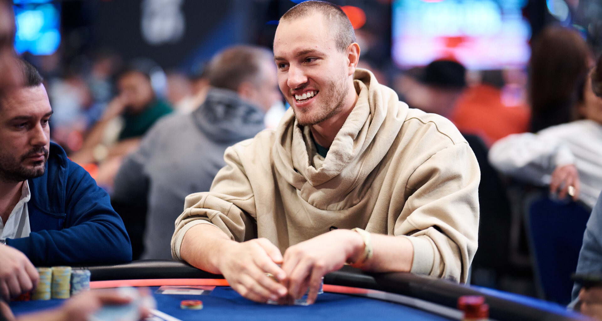 Max Neugebauer im EPT Monte-Carlo Main Event 2025