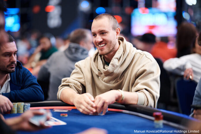 Max Neugebauer im EPT Monte-Carlo Main Event 2025