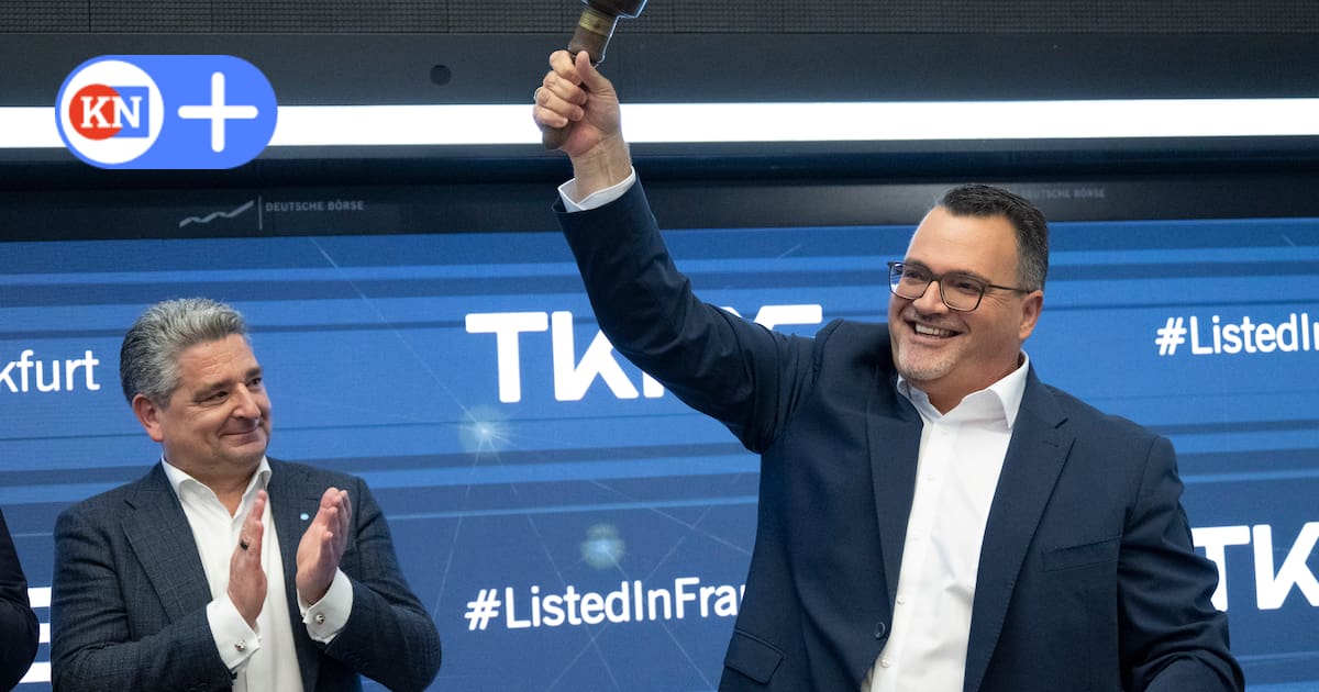 TKMS-Börsengang: So ist die TKMS-Aktie an der Börse gestartet - Kieler Nachrichten