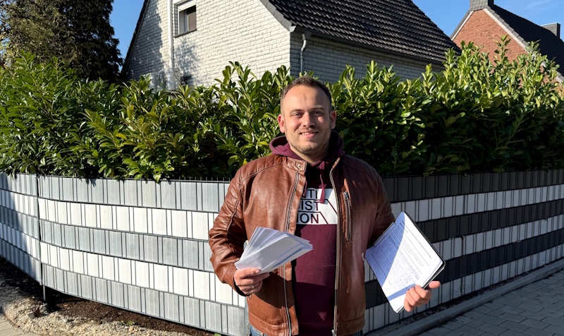 Über 100 Unterschriften für Briefkasten am Grünen Weg