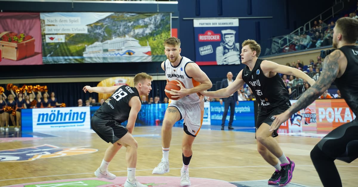 Rostock Seawolves gegen Antwerpen im Europe Cup: Kostenloser Liveticker am Dienstag