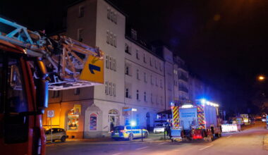 Kerze löst Wohnungsbrand auf dem Kaßberg aus
