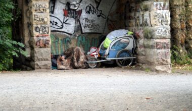 Ungewollte Obdachlosigkeit in Leipzig. Foto: Ralf Julke