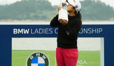 Sei Young Kim feiert Start-Ziel-Sieg bei der BMW Ladies Championship.