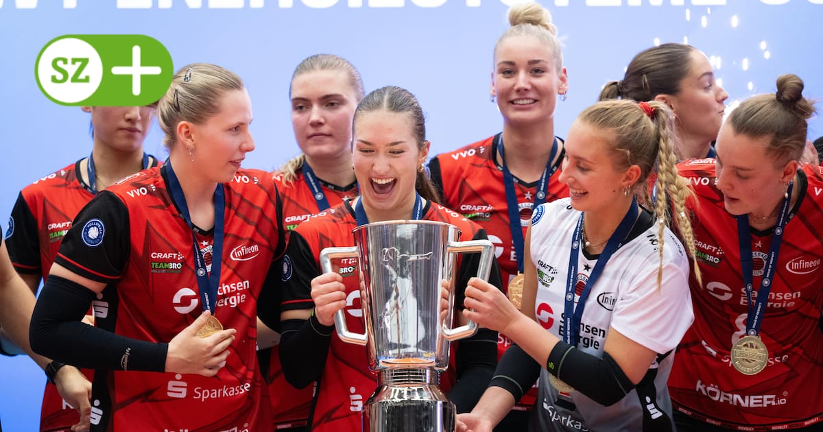 Dresdner SC gewinnt gegen Schwerin ersten Titel der Saison