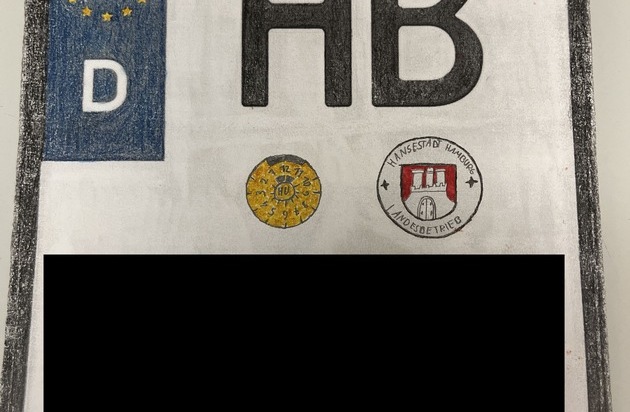 POL-F: 251027 - 1113 Frankfurt-Bockenheim: Kein Erfolg mit "gemaltem Kennzeichen"