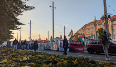 Solidemo für Gaza-Flottille und Gründach auf dem Gewandhaus · Leipziger Zeitung