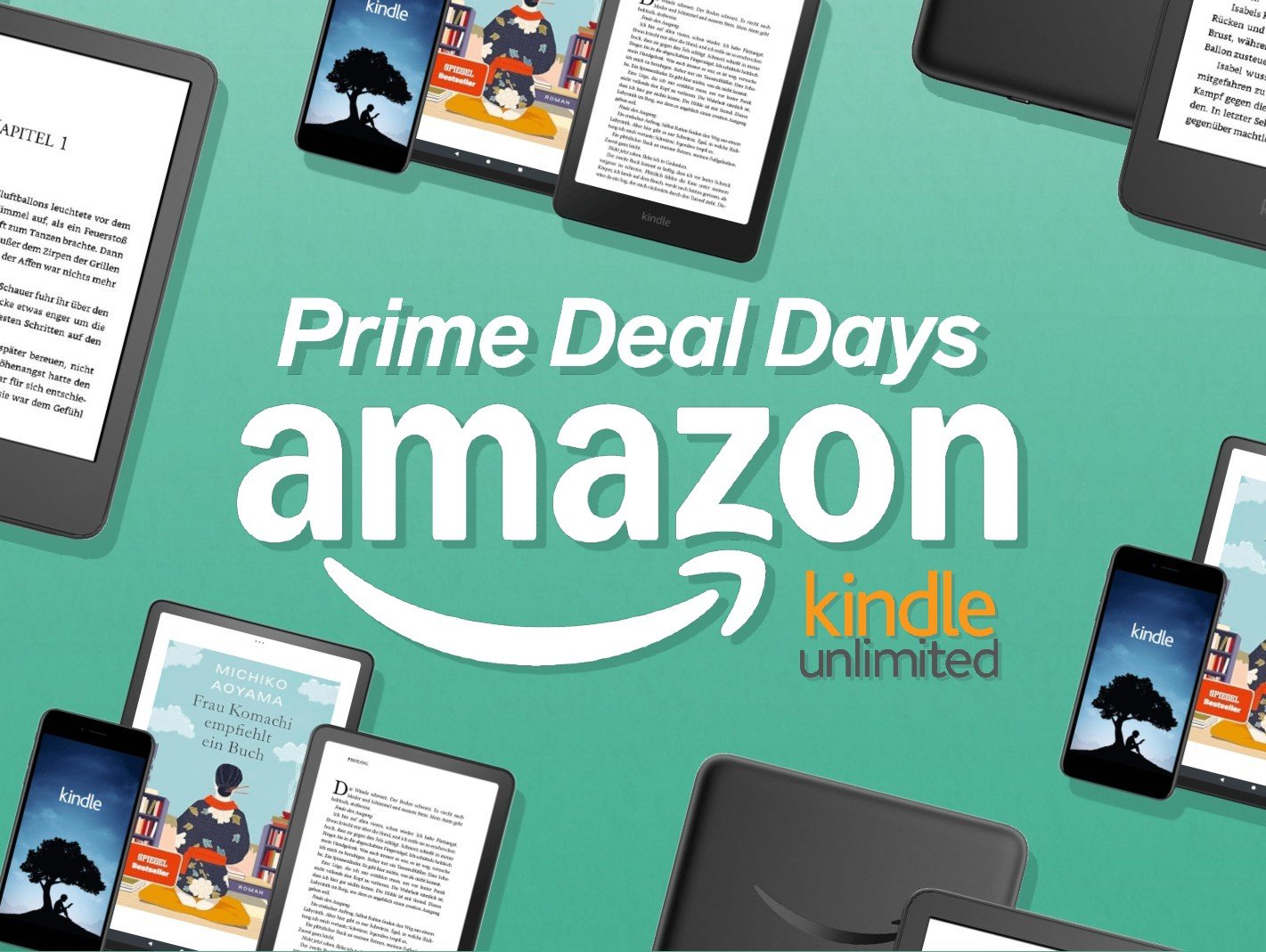 Zum Amazon Prime Day 2025 können sich Prime-Mitglieder ein spannendes Angebot für Kindle Unlimited sichern.