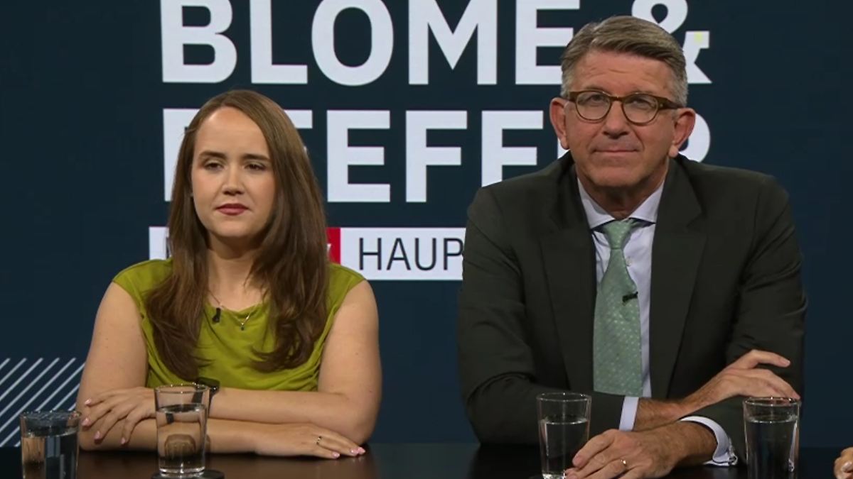 Premiere für "Blome & Pfeffer": Lang räumt Fehler ein, Weimer appelliert an Wurst-Polizei - Ntv