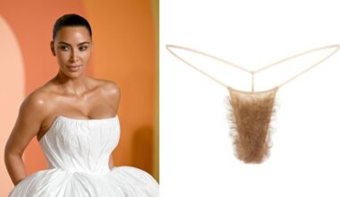 "Ich bin schockiert": So kam Kim Kardashian die Idee zum Schamhaar-Schlüppi