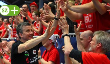 DSC-Volleyballerinnen feiern Supercup-Sieg, Elbflorenz-Handballer ihre Top-Serie