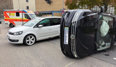 Ludwigshafen – Unfall in der Jägerstraße in Ludwigshafen – Straße gesperrt, mehrere Verletzte – /// MRN-News.de