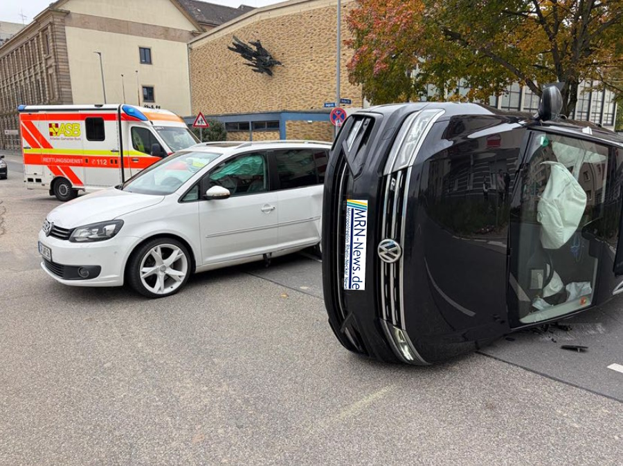 Ludwigshafen – Unfall in der Jägerstraße in Ludwigshafen – Straße gesperrt, mehrere Verletzte – /// MRN-News.de