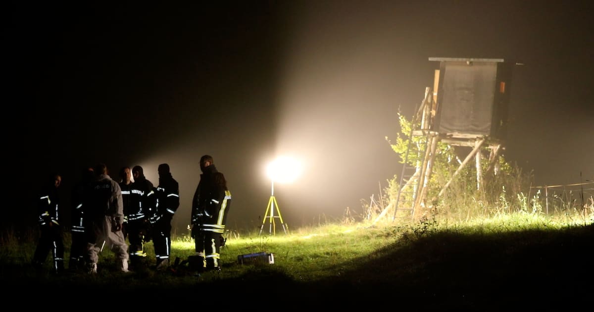 Vermisste Frau tot in Jägerhochstand gefunden