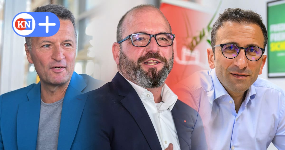 KN-Talk zur OB-Wahl in Kiel: Publikum fragt, Kandidaten antworten