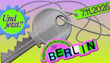 Und jetzt?! Jugendwohnkongress 2025 für Berlin