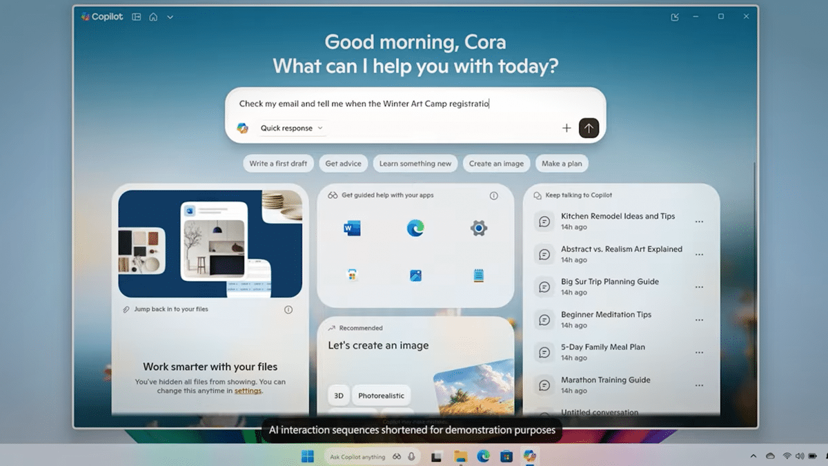 "Hey Copilot" – Windows 11 bekommt lokale KI-Agenten