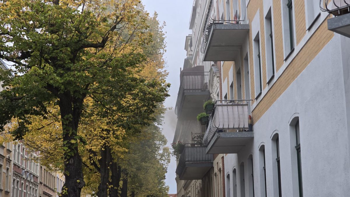 10 Verletzte bei Wohnungsbrand in der Cansteinstraße – Feuerwehr muss Anwohner vom Dach retten – Du bist Halle