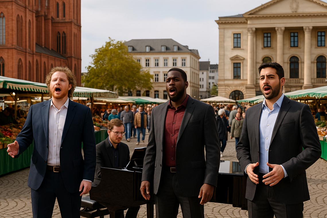 Oper mitten in der Stadt: World Opera Day in Wiesbaden