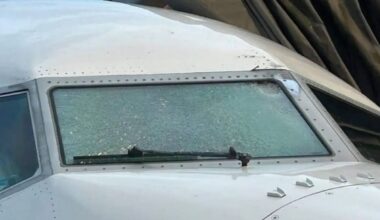 Objekt trifft Flugzeug in 11.000 Metern Höhe: Pilot verletzt | News