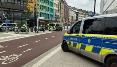 Großeinsatz in Düsseldorf: Polizei schießt Mann vor McDonald’s nieder | Regional