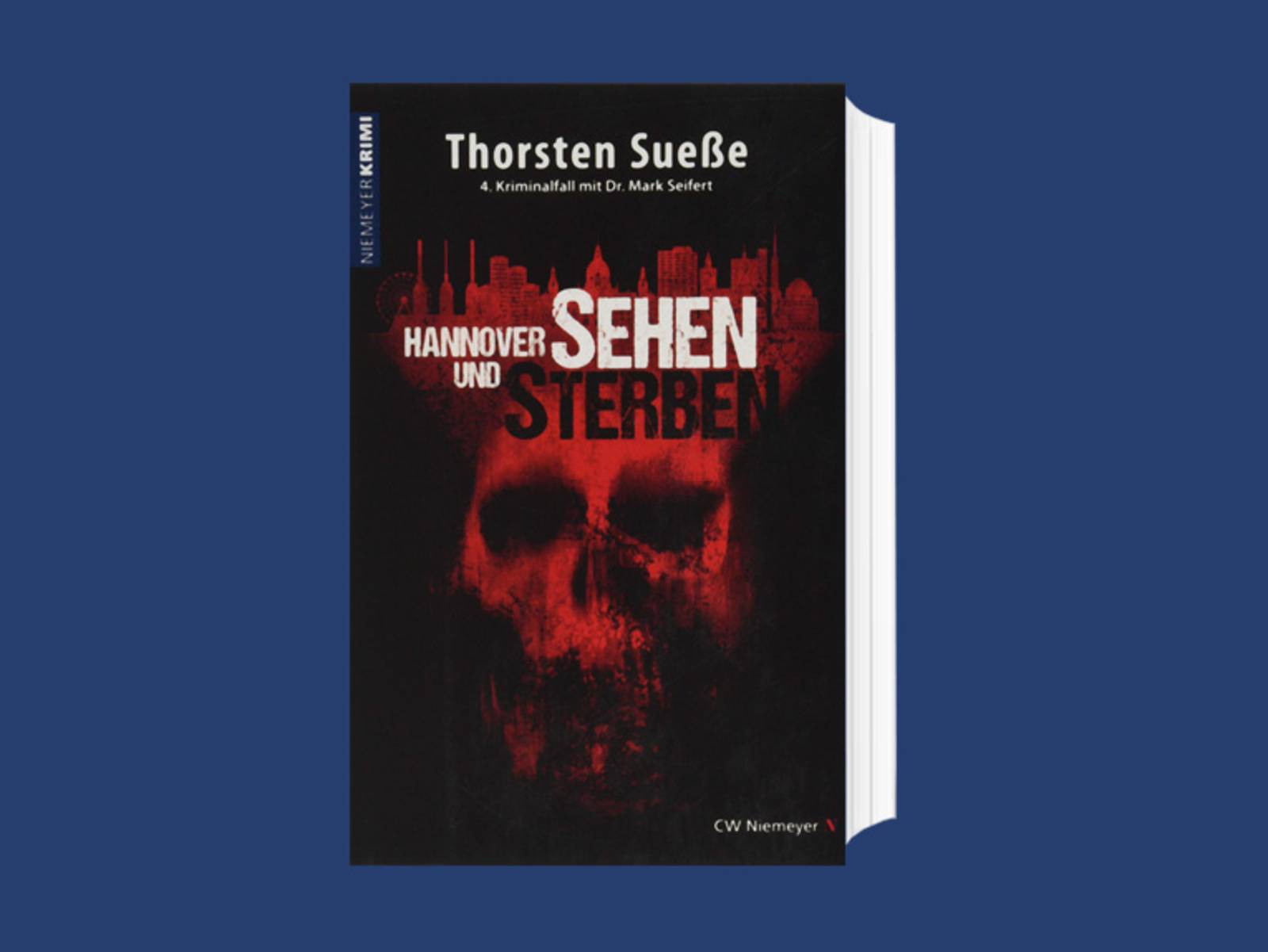 Das Cover zum Buch „Hannover sehen und sterben“ von Thorsten Sueße