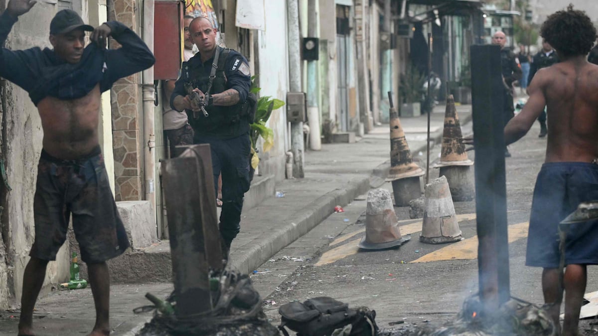 Rio de Janeiro: „Riesige Tragödie“ – 64 Tote und 81 Festnahmen bei gewalttätigster Drogen-Razzia aller Zeiten