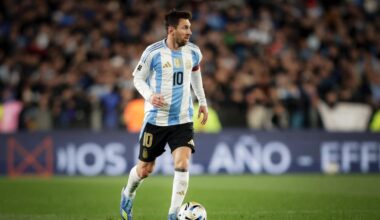Lionel Messi im Nationaltrikot Argentiniens