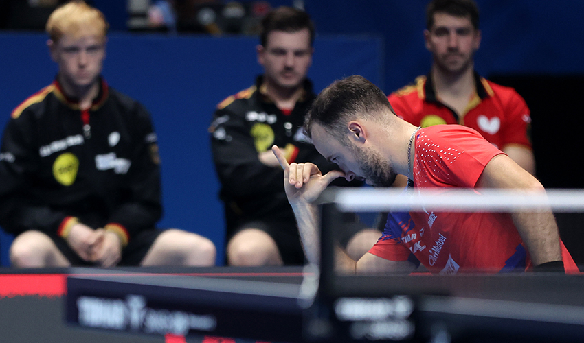 Frankreich weiter - DTTB-Herren verlieren Halbfinale