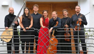 Großes Ensemble zum Finale