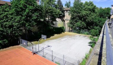 Basketballplätze im Nürnberger Burggraben noch immer gesperrt