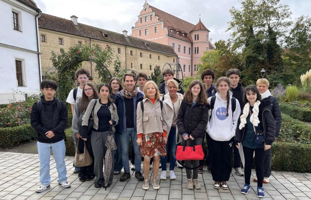 Schüler aus Frankreich erlebten Amberg