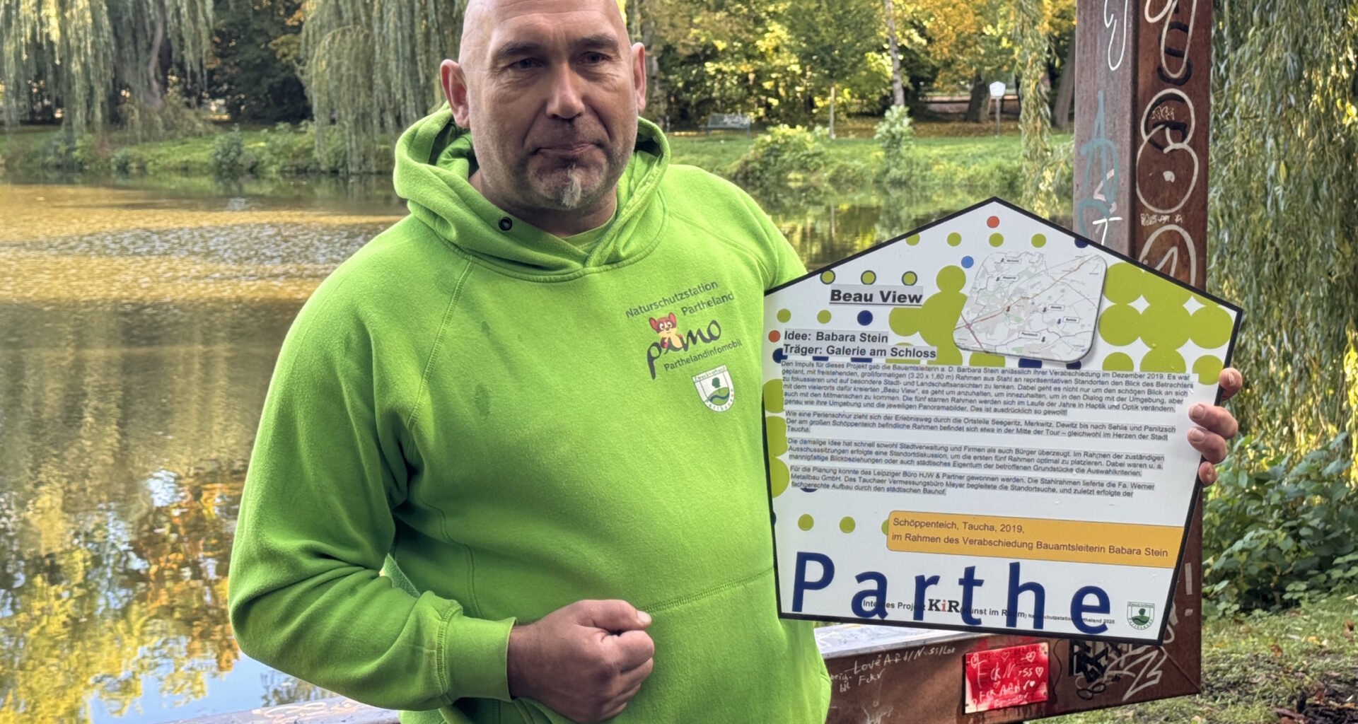 Die Naturschutzstation Partheland setzt das Erfolgsprojekt der „Beau View“-Rahmen fort · Leipziger Zeitung