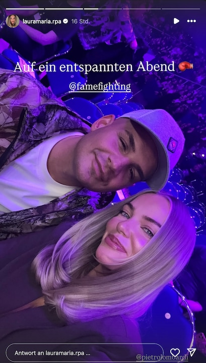 Laura Maria teilt Foto mit Pietro Lombardi